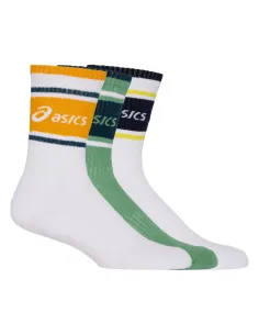 Pack 3 calcetines Asics Graphic Crew | Ofertas de pádel